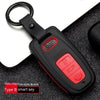 Automotive Carbon Fiber Silicone Key Cover Case Buckle