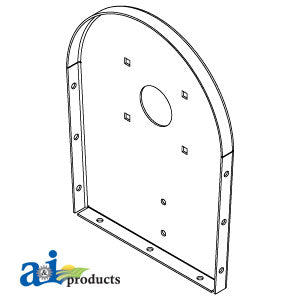 A-223237A1 Side Plate, Outer, Grain Elevator, w/ AFS PN: 223237A1