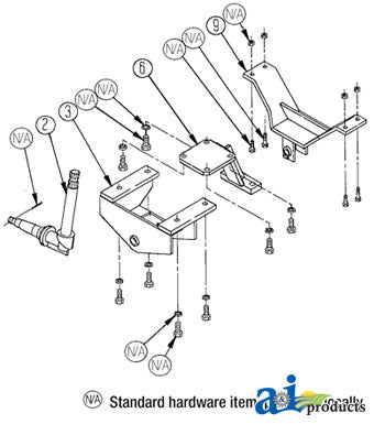 A-7461 Spindle, (check dimensions on a previous page) PN: 7461