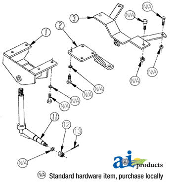 A-9617 Spindle, Heavy Duty, LH/RH PN: 9617