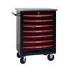 7 Drawers Multifunctional Tool Cart With Wheels,Metal Rolling