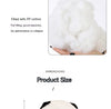 Cartoon Panda Automotive Waist Cushion Winter Plush Soft