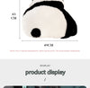 Cartoon Panda Automotive Waist Cushion Winter Plush Soft