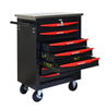 7 Drawers Multifunctional Tool Cart With Wheels,Metal Rolling
