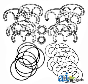 A-24B006 Repair Kit, Hydraulic Pump PN: 24B006
