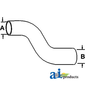 A-254335A1 Radiator Hose, Lower PN: 254335A1