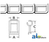 A-32W 32W Steel Detachable Chain (10 ft) PN: 32W