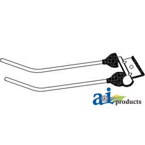 A-27997001 Rubber Mtd Tooth - 2 Prong PN: 27997001