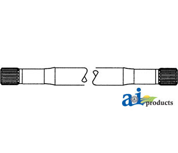 A-280509M1 Shaft, Traction Drive PN: 280509M1