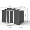 Carport, 10X20 Heavy Duty Portable Tent For Outdoor Storage Shelter White