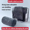KLCB No-streak, No-scratch, No-water-stain Car Drying Towel Premium Microfiber