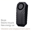 Bike Alarm Remote Control Waterproof Motorcycle Anti-Theft Alarm Vibration Senso