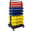 90 Parts Box Shelf Storage Organizer With Lock For Shops, Garages And Homes