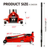 Floor Jacks, 3.5 Ton Low Profile Floor Jacks Unavailable Platforms- Welfel