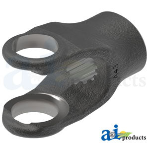A-301-0600 Spline Shaft Weld Yoke (w/o Bearing Groove) PN: 301-0600