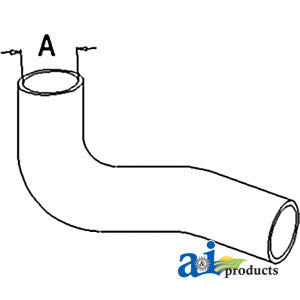 A-303144380 Radiator Hose, Upper PN: 303144380