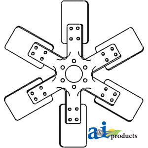 A-303294056 Fan, 6 Blade PN: 303294056