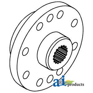 A-303064913 Hub, PTO Drive that bolts to flywheel. PN: 303064913