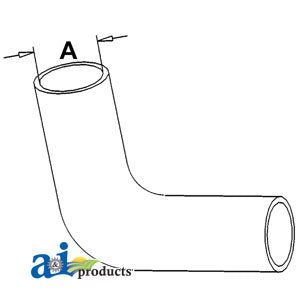 A-3112067R1 Radiator Hose, Upper PN: 3112067R1