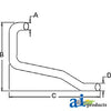 A-311467 Horizontal Outlet Pipe PN: 311467