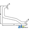 A-311467 Horizontal Outlet Pipe PN: 311467