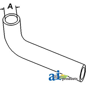 A-31351-18060 Radiator Hose, Lower (Rear) PN: 31351-18060