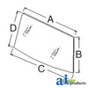 A-3233045R2 Glass, Windshield, Front PN: 3233045R2