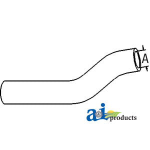 A-32430-18050 Radiator Hose, Lower (Front) PN: 32430-18050
