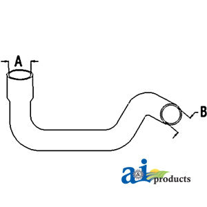 A-330031933 Radiator Hose, Lower PN: 330031933
