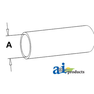 A-3303316M1 Radiator Hose, Top PN: 3303316M1
