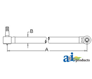 A-C5NN3304U Drag Link Assembly PN: C5NN3304U