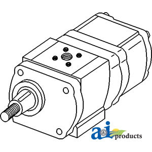 A-3382280M1 Pump, Hydraulic (Open Center) PN: 3382280M1