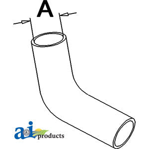 A-3382976M2 Radiator Hose, Upper PN: 3382976M2