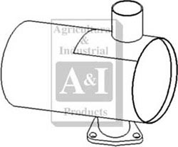 A-3388434M1 Muffler PN: 3388434M1