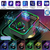 Car MP3 Bluetooth 5.0 Wireless FM Transmitter Adapter 2USB - PD Fast Charger AUX