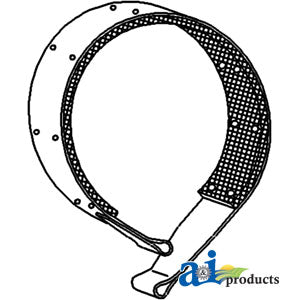 A-351624R92 Brake Band w/ Lining PN: 351624R92