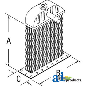 A-351878R93 Radiator Core PN: 351878R93