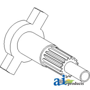 A-353934R11 Shaft, Distributor Drive Gear PN: 353934R11