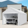 Carport, 10X20 Heavy Duty Portable Tent For Outdoor Storage Shelter White