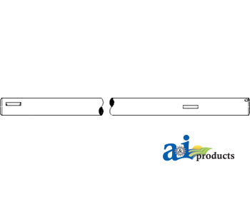 A-358051R1 Shaft, Brake Pedal PN: 358051R1