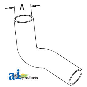 A-3596204M1 Radiator Hose, Top PN: 3596204M1