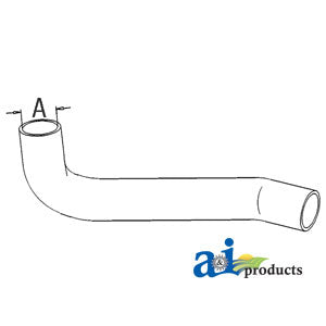 A-3599573M3 Radiator Hose, Bottom PN: 3599573M3
