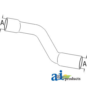 A-362833R1 Radiator Hose, Lower PN: 362833R1