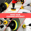 Clean 45-Piece Drill Brush Set Drill Not Include
