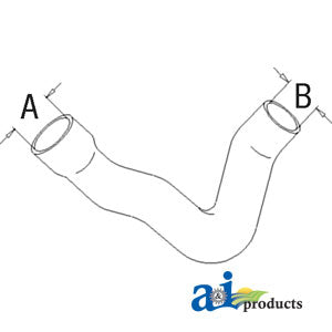 A-3698937M1 Radiator Hose, Lower PN: 3698937M1