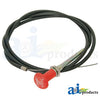 A-3701714M91 Cable, Fuel Stop/ Shutoff PN: 3701714M91