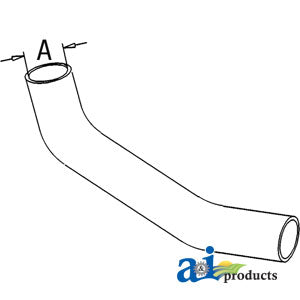 A-372640R1 Radiator Hose, Upper PN: 372640R1