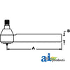A-3764027M2 Tie Rod w/ Tube PN: 3764027M2