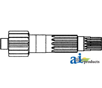 A-376461R2 Shaft, Final Drive Pinion PN: 376461R2