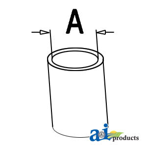 A-37D871 Hose, Lower Radiator PN: 37D871